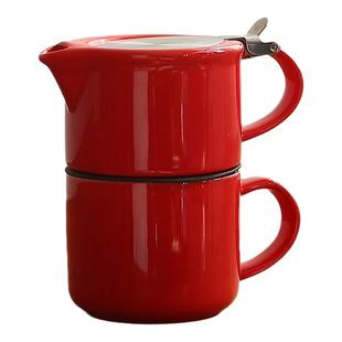 陶瓷手冲咖啡壶家用咖啡杯气动咖啡分享壶办公室泡茶壶大容量茶具