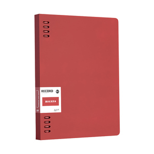 本无忧B5活页本不硌手可拆卸环扣线圈笔记本本子a5初中高中生大学生专用横线考研记事本错题本简约复古日记本