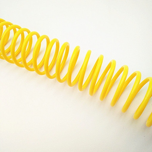 塑料单线蛇仔螺旋胶单圈46孔单线圈装订机用装订耗材50条/包包邮