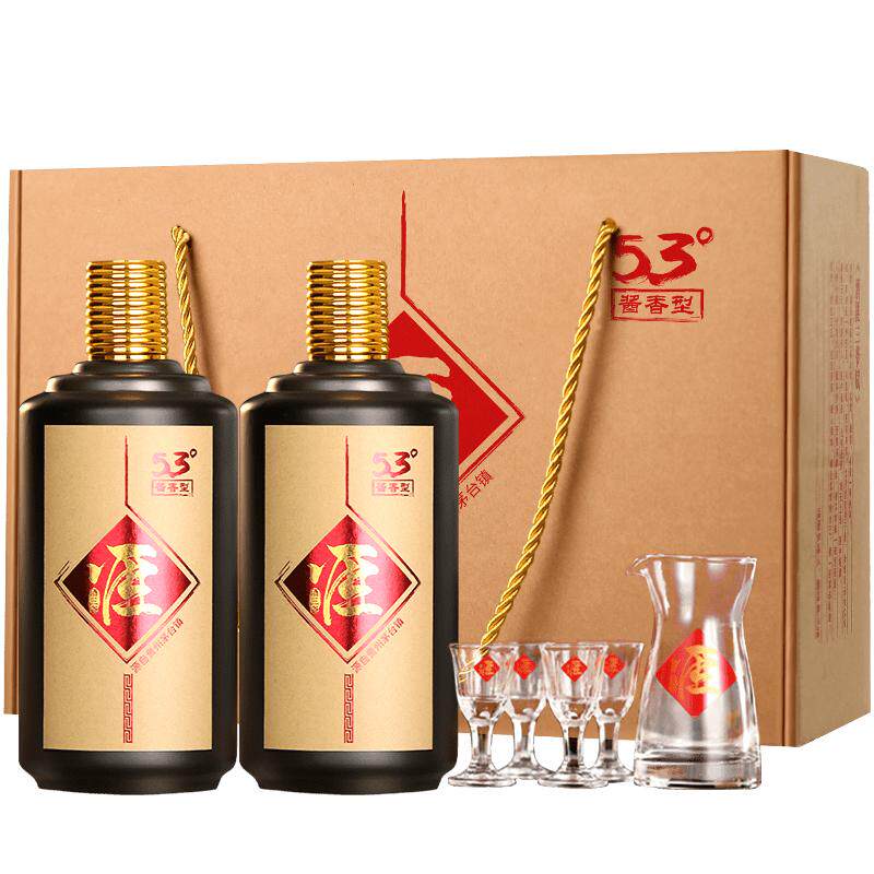 贵州酒厂酱香型白酒试饮瓶装
