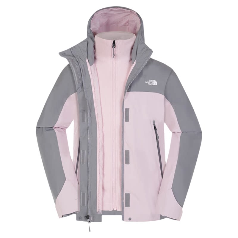 TheNorthFace北面女户外Blizzard抓绒内胆GTX三合一冲锋衣8DRJ