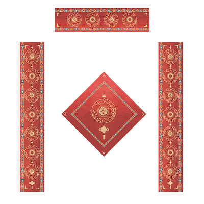 26年高档蜡染对联手写空白春联纸