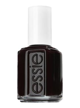 纯黑色指甲油ESSIE56玛瑙黑