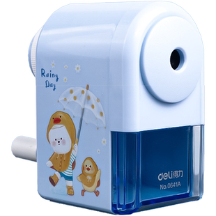 转笔刀自动进铅削笔刀儿童小学生卷笔刀手摇粗杆铅笔削笔器铅笔刀