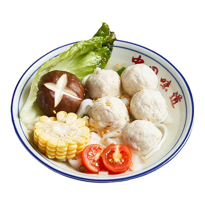 壹号师傅 潮汕正宗猪肉丸2斤 潮州汕头特产 火锅食材肉丸子