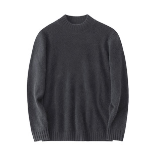 JSSD HOMME 高端浣熊绒冬季毛衫男士毛衣半高领男款打底针织衫男