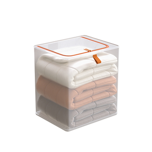 透明网纱被子收纳袋大容量防尘防潮隔脏衣柜分层整理箱家用储物袋