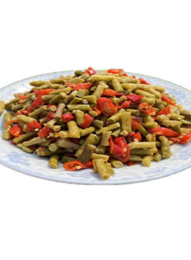 酸辣豆角湖南老坛腌制开胃菜