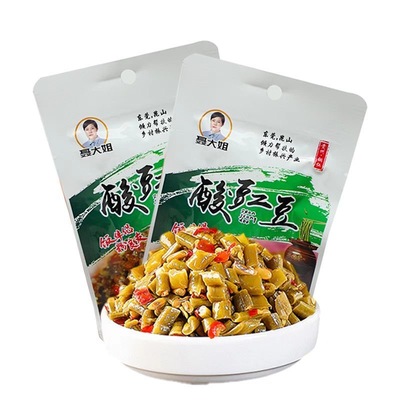 贵州特产老坛酸豆角爽脆酸豇豆