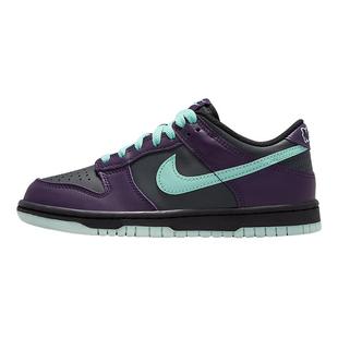 Nike耐克女鞋DUNK LOW黑色大童运动鞋胶底低帮滑板鞋FB9109-013