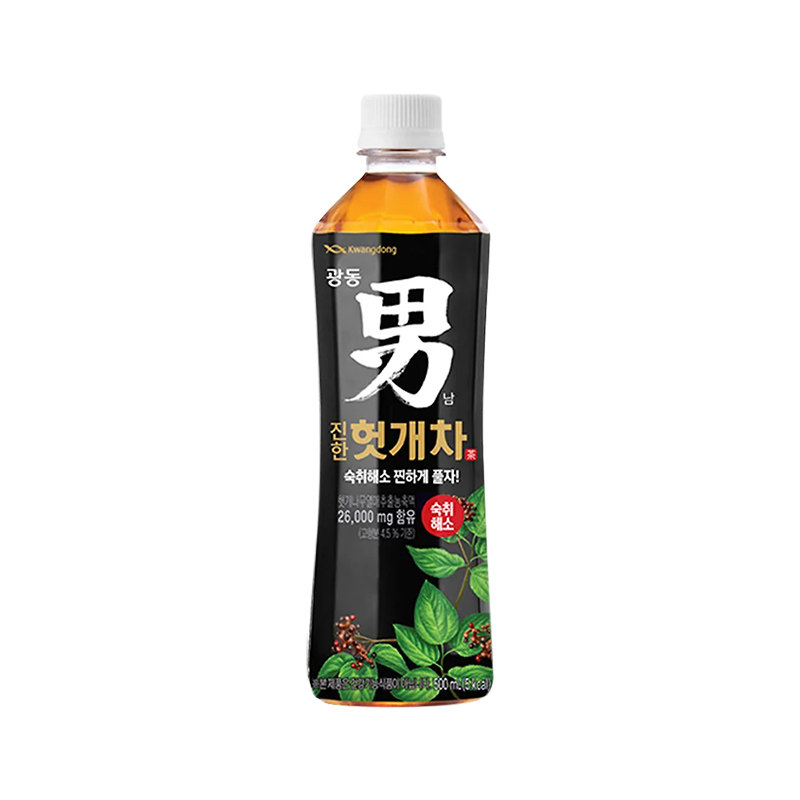 韩国进口Kwangdong浓缩枳椇子汁男茶植物饮料玉米须茶瓶装维生素C