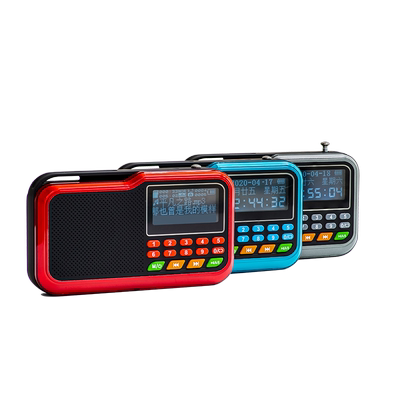 金正插卡音响中文显示录音复读