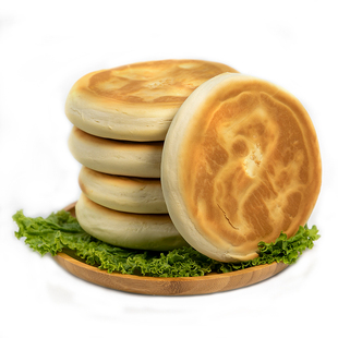 甘肃特产馍馍鸡蛋饼清香饼香酥锅盔烧饼烤饼平凉传统小吃零食糕点