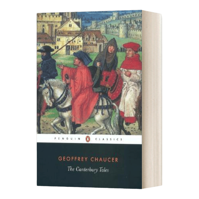 坎特伯雷故事集 英文原版 The Canterbury Tales 黑经典 英文版 进口英语原版书籍