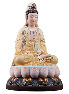 戴玉堂娑婆三圣全堂佛地藏王观音菩萨佛像摆件释迦摩尼佛供奉家用