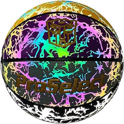 ProSelect专选创意反光篮球7号耐磨幼儿园小学生训练5号儿童篮球