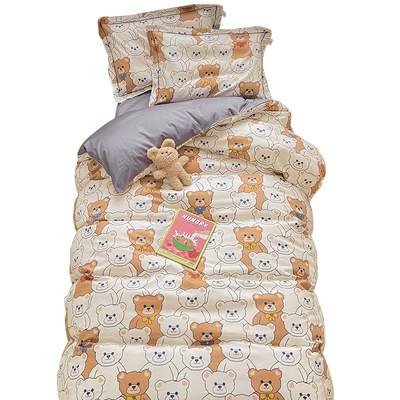 本初防螨三件套儿童四件套纯棉