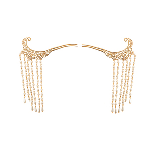 汉服发簪套装发冠插簪顶簪步摇一套珍珠古装配饰盘发头饰古风饰品