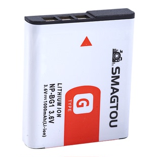 适用索尼CCD相机NP-BG1电池DSC-W300/W210 WX10 H70/50 HX5充电器