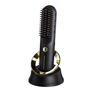 UBelle无线直发梳负离子不伤发直板夹卷发棒直卷两用梳子便携神器