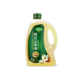 【官方正品】润心纯正山茶油茶油5L 浸出茶籽油  清淡健康食用油