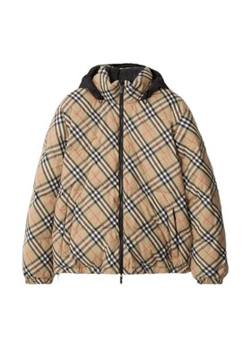 双面两穿格纹羽绒服BURBERRY
