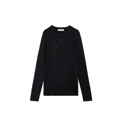 YUAN/厵女童毛衣打底衫时尚内搭