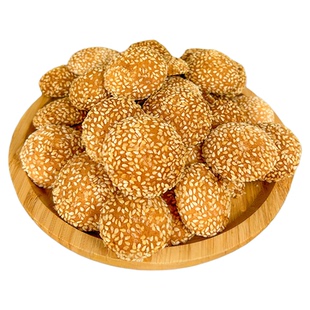 沈飞食品东北老式香酥芝麻饼干纯手工传统工艺老味道营养早餐零食