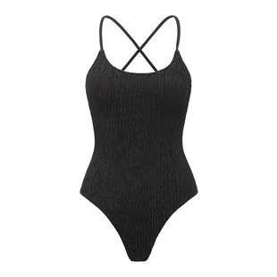 Yukari swim2026新款法式复古泳衣女温泉度假时尚连体泳衣高级感