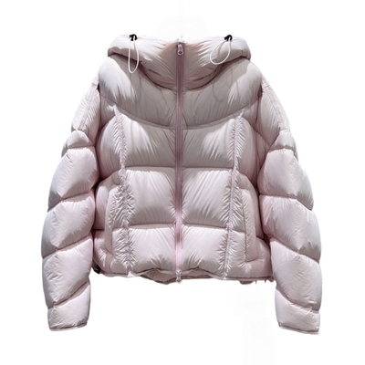 商场同款泡芙连帽羽绒服女短款