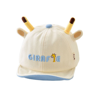 婴儿帽子春秋季新款鸭舌帽男童女童男宝宝棒球帽男孩秋冬季婴幼儿