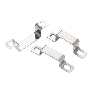 304不锈钢方卡方形卡方管固定卡扣骑马卡抱箍直角固定支架卡箍u型