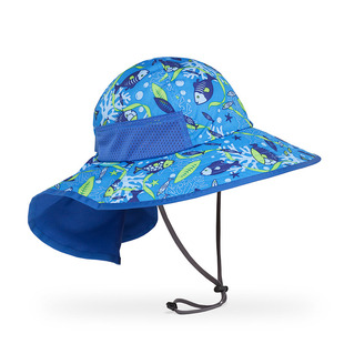 Sunday Afternoons儿童护颈防晒帽宝宝春夏沙滩遮阳帽子婴儿太阳