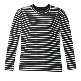 秋装上衣时尚大龄女装中年妈妈装棉t恤小衫薄款中老年秋冬打底衫