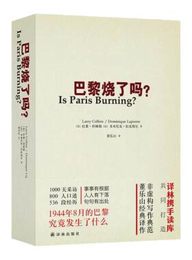 巴黎烧了吗?译林出版社正版