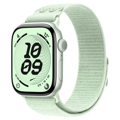 清爽薄荷｜适用苹果精织尼龙表带