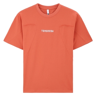 MB MindBridge百家好男士短袖圆领设计感运动T恤夏季半袖字母上衣