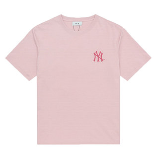 【自营】MLB短袖男装女装波普老花休闲上衣宽松运动服户外透气T恤