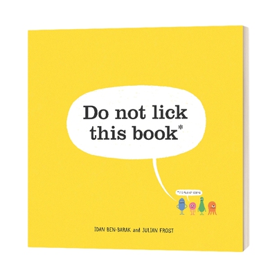 英文原版 Do Not Lick This Book 微生物科普绘本 精装绘本 英文版 进口英语原版书籍