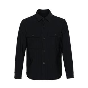 【衬衫夹克】callisto卡利斯特男士春秋新款泡泡肌理条纹上衣外穿