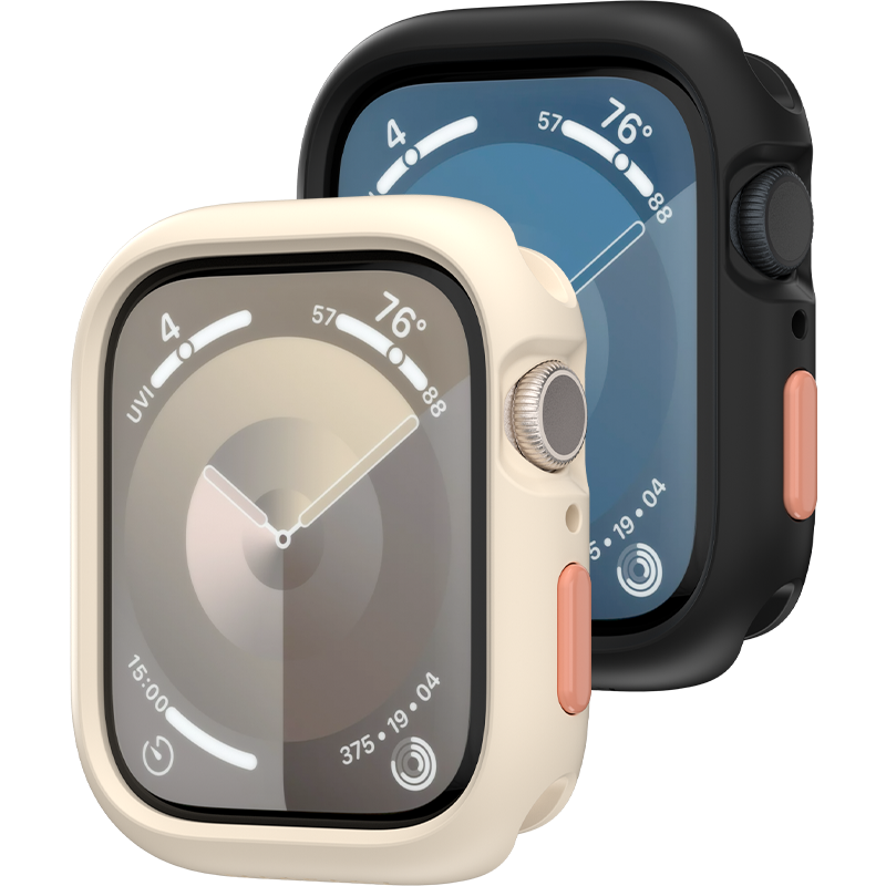 适用2024苹果AppleWatch ultra1/2硅胶10代46/42防摔49mm手表壳s7/8/9减震S10保护套44/45全包软TPU潮mageasy