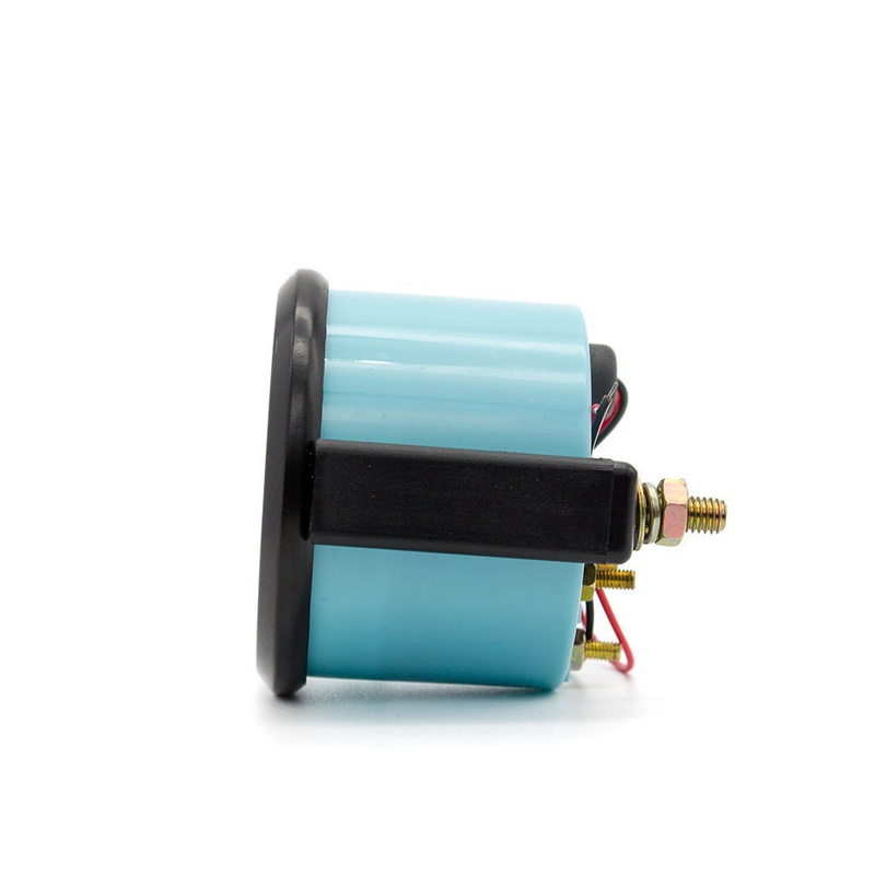 52mm汽车改装仪表12V通用电压表黑面 8-16V指针电压表 改装车配件