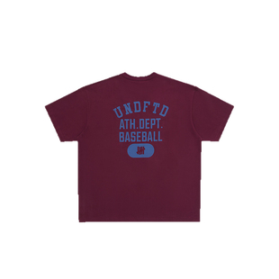 UNDEFEATED五条杠春季新品字母LOGO潮流美式复古落肩宽松短袖T恤