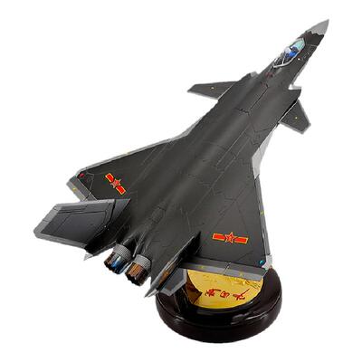 148静态j-20航展成品飞机模型