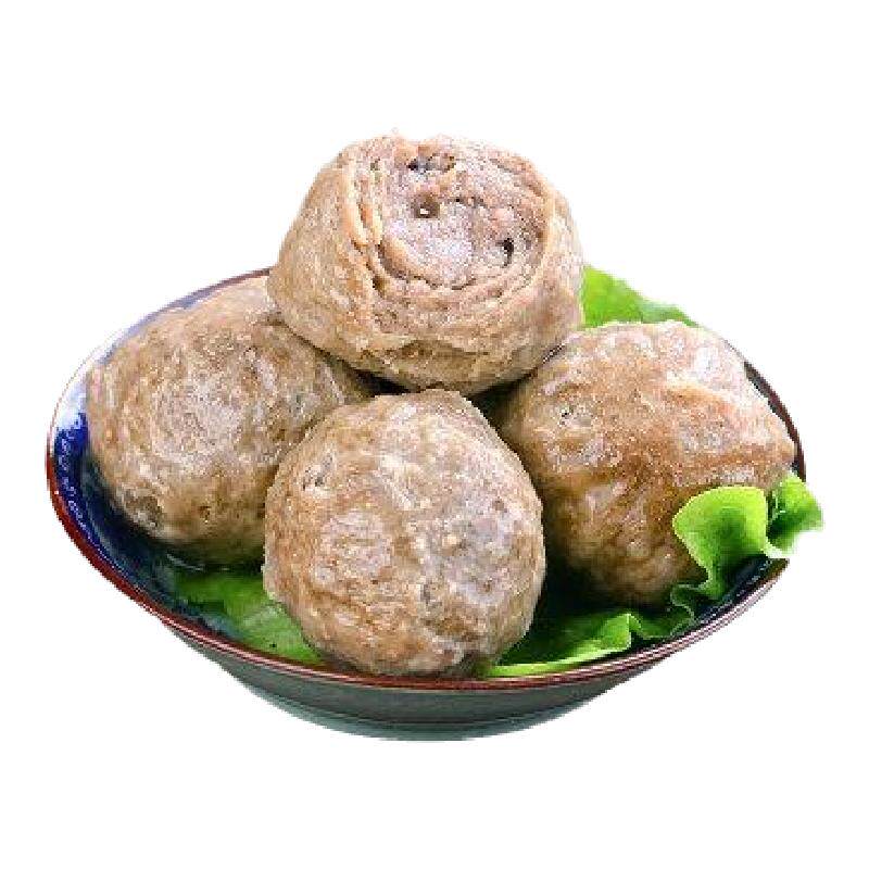 潮汕新溪瑞达牛筋丸正宗手打手工潮州火锅烧烤食材汕头牛肉丸