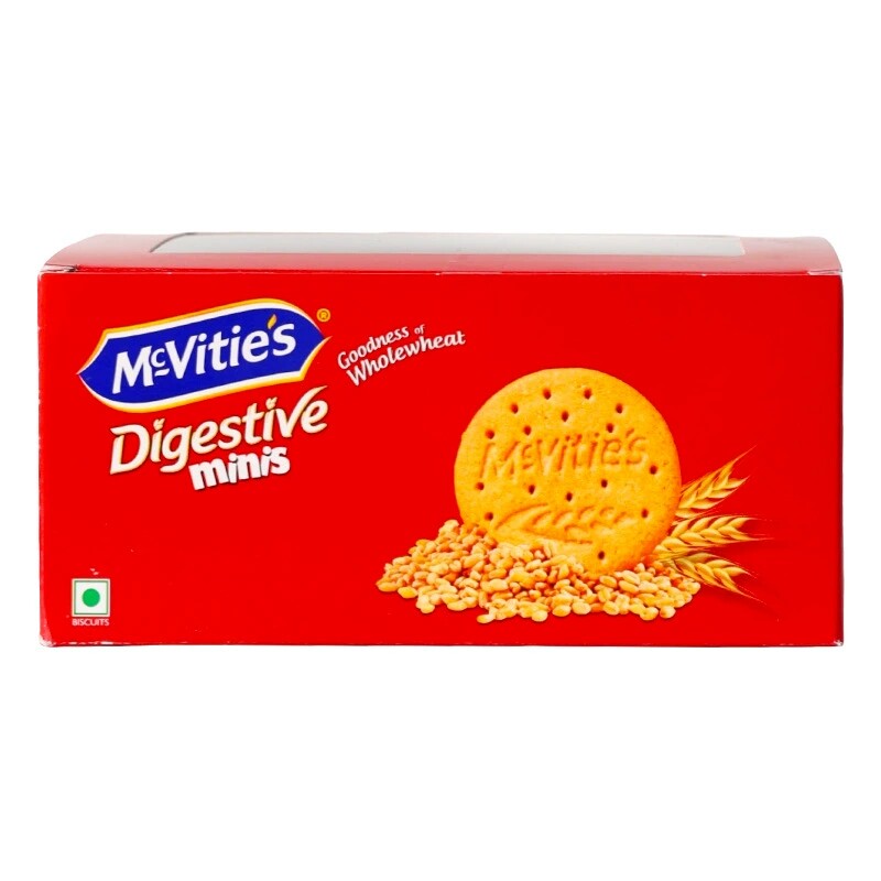 印尼进口Mcvities麦维他全麦消化饼干礼盒装代餐饱腹早餐点心零食
