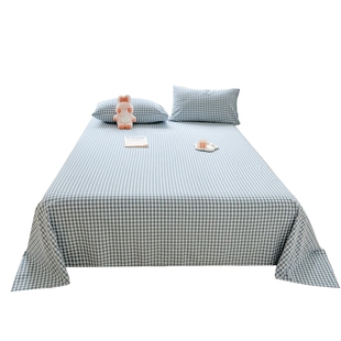 床单单件1米5学生宿舍单人被单三件套非全棉纯棉2025新款四季通用