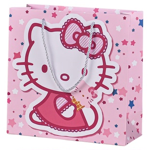Kitty猫礼品袋生日礼物袋手提袋ins风手提袋送女友闺蜜礼物包装袋