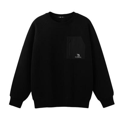 骆驼女装圆领卫衣2024秋