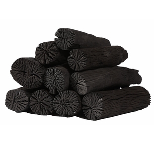 荔枝木炭烧烤碳无烟碳家用果木碳炭块取暖烤火烧烤炭10斤原木炭